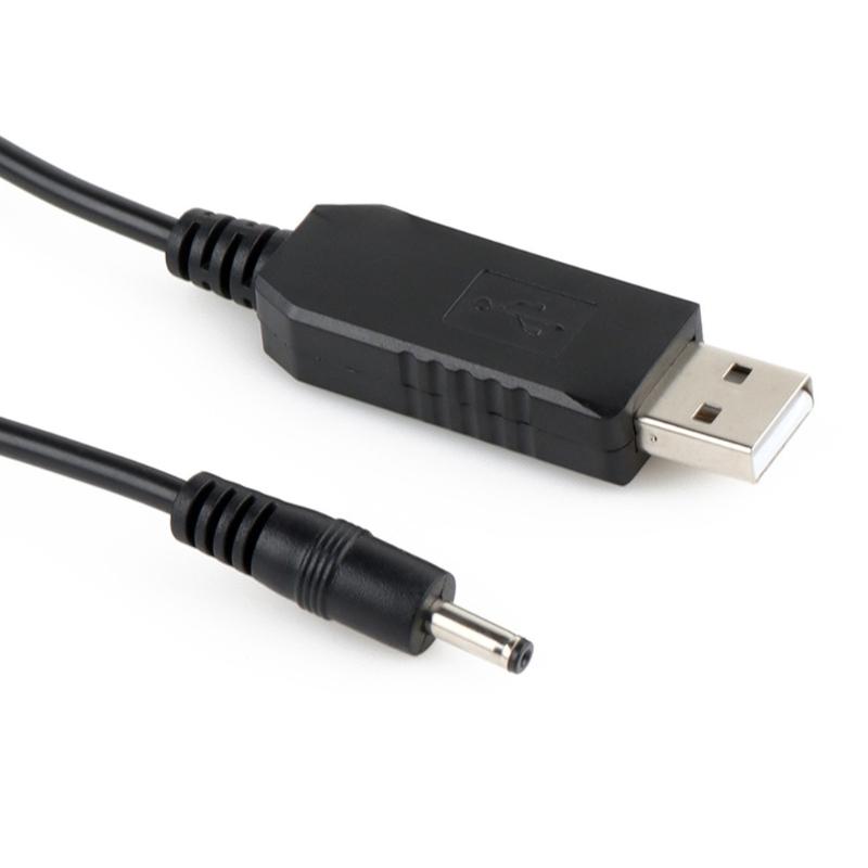 Universal 5V USB To 9V DC3.5x1.35mm Charging Cord Compatible for Home Electronics and Gadgets Boost Power Cable