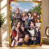 Final Fantasy D Texture Printed Poster Custom Vintage Metal Tin Plate Sign for Wall Art Office Decor Room Article Decoration