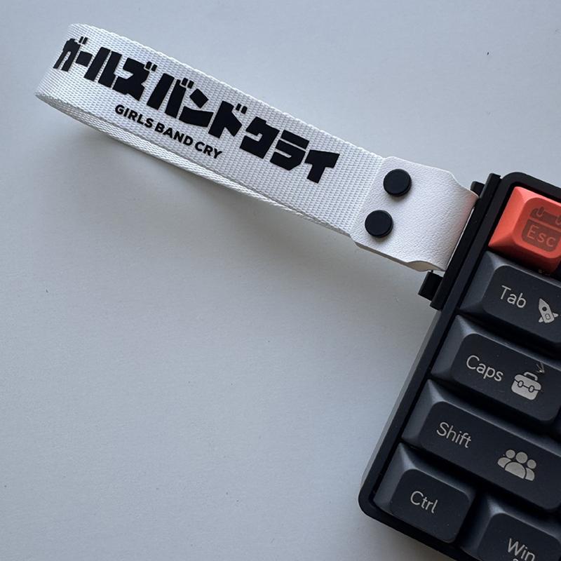 

Лента для клавиатуры Механическая клавиатура Ремешок Универсальный Персонализированный Аниме Лента для клавиатуры Декор Аксессуары
