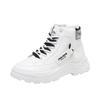 Autumn New Versatile Casual Trend Platform Female Student Middle Help White Shoes
