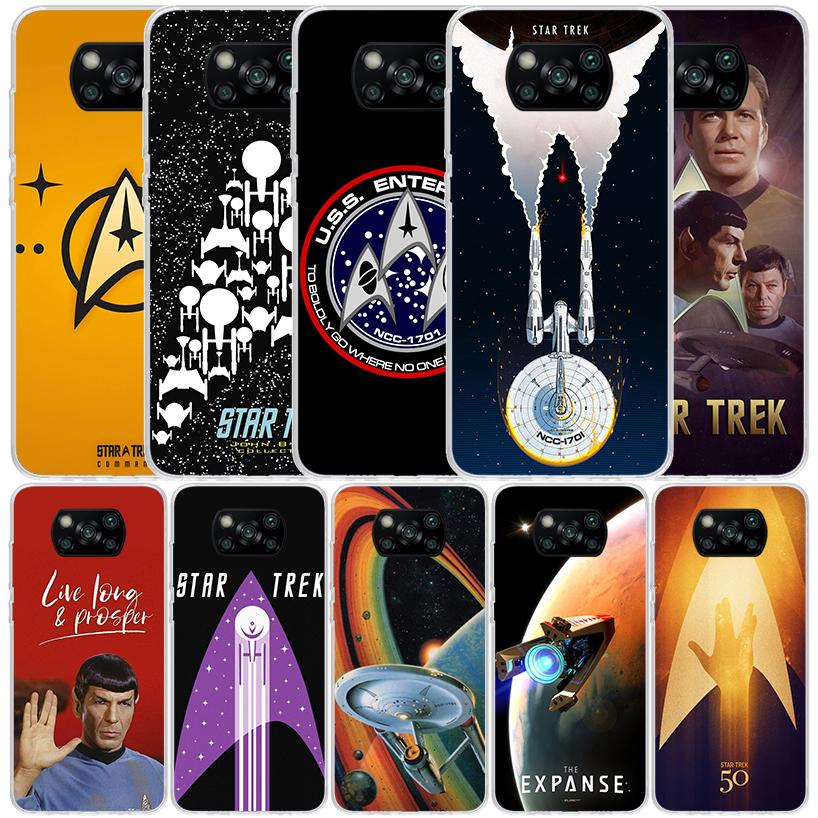 Star Movie T-Trek Soft Cover for Xiaomi Poco F7 Ultra X7 X6 X5 Pro M7 Phone Case Redmi 15 15C 13 13C 12 12C 10 10C Print Shell P