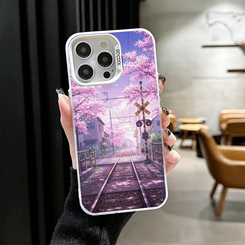 Anime Aesthetic Scenery Shockproof Phone Case for iPhone 17 Air 16 16E 15 Pro Max 14 Plus 13 Mini 12 Back Cover Anti Fall Fundas