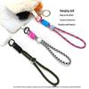 Verstelbare Polsband met Camera Sleutelhanger, Telefoon Lanyard en Poppetje Hanger