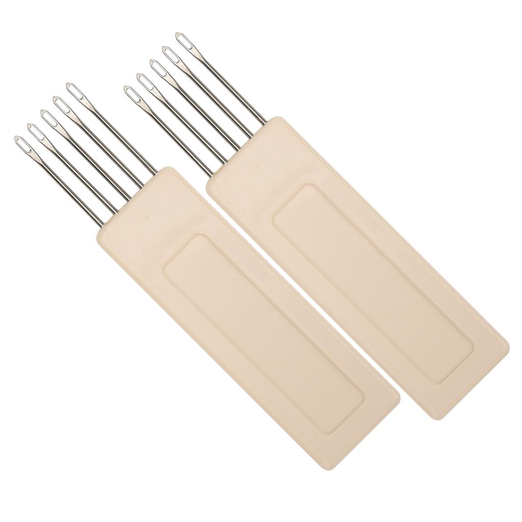 2Pcs Transfer Needle Tool 5 Claws No Scratches Durable Knitting Machine Accessories for Universal