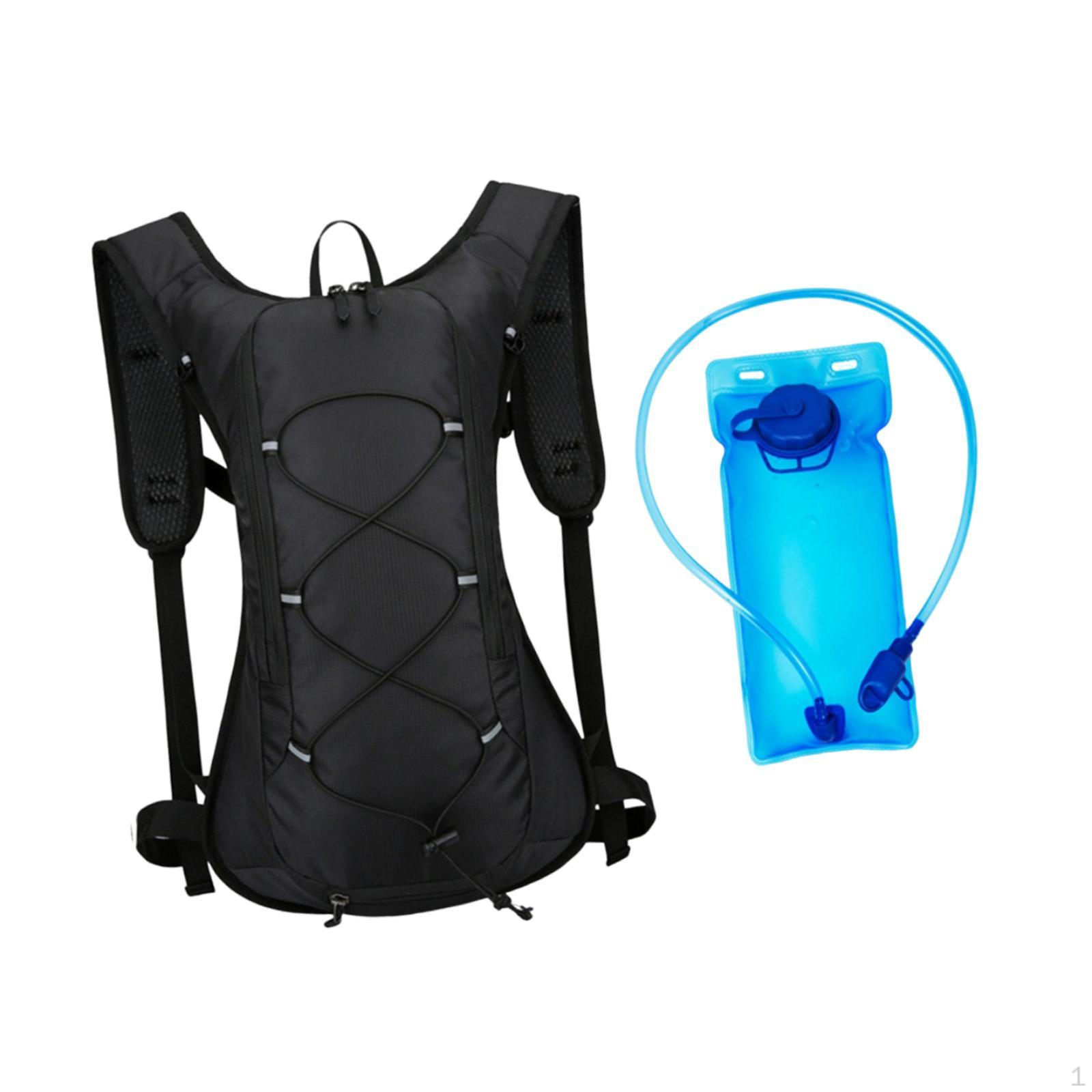 

Adjustable Hydration Backpack for Biking And Hiking Needs чёрный