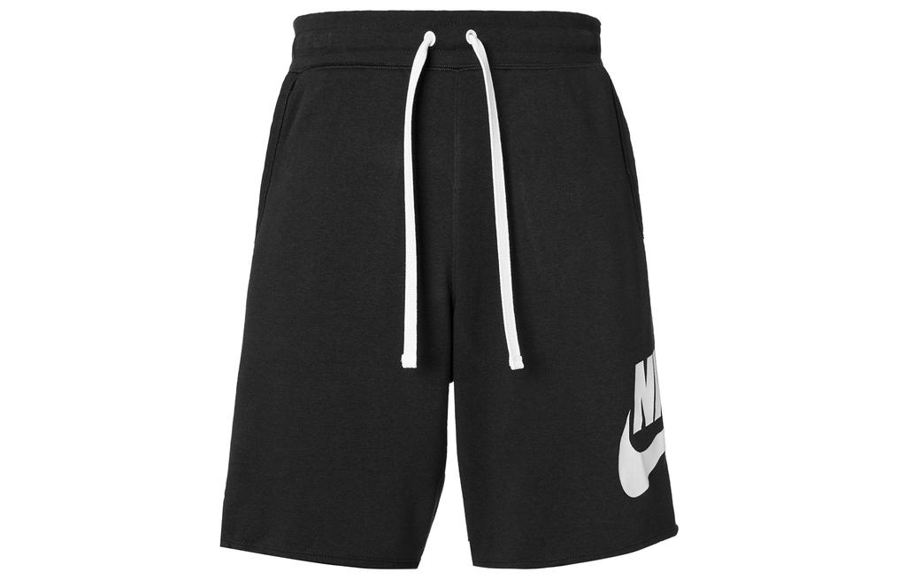 Nike Pantaloncini Casual Uomo Neri Moderati DX0503-010