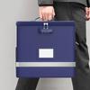 Fireproof File Box With Lock,file Box Storage Organizer,foldable Storage Box. 44*32*10cm Fireproof And Waterproof Protection