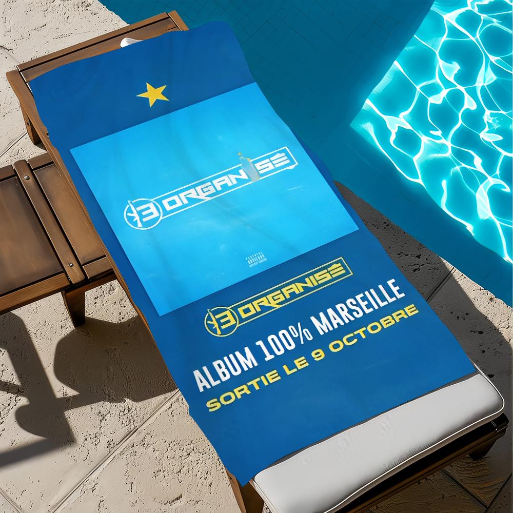 Handtuch Fitnessstudio J-Jul Dusche Camping Schnelltrocknend Sport Große Strandtücher Rapper Weich I-inarretableS Sänger Pool Geschenk Für Reisen