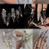 1Pcs Silicone Bow Ribbon 3D Nail Art Mold Nail Decorations Nail Stamp High Transparent Nail Charm Diy Manicure Mold