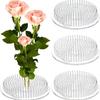 Zen Style Flower Arrangement Kit: Essential Plastic Flower Holders - Set of 3