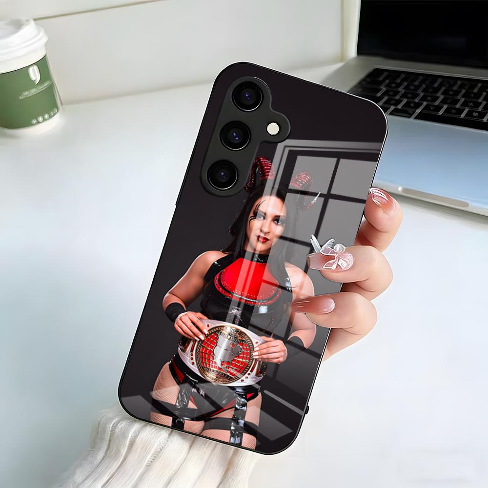 S-Stephanie Vaquer Phone Case For Samsung S26 S25 Plus S20 S20 Plus S22 Ultra S23 FE S21 Plus S21 Ultra Glass Cover Samsung S23 Ultra