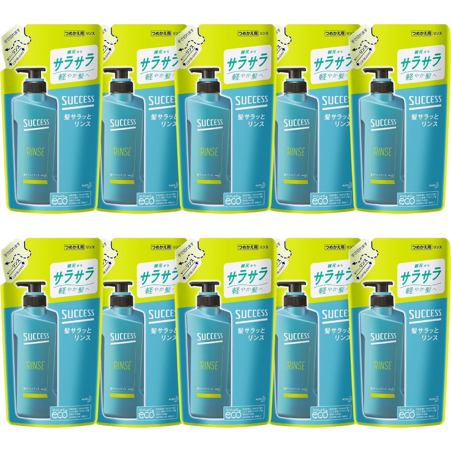 

Kao Success Hair Smooth Conditioner Refill 320 мл Набор из 10 шт. 8LINK