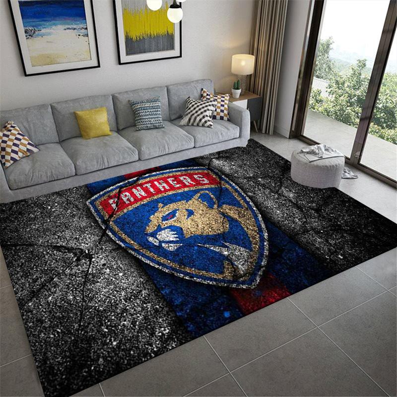 Florida Panthers Carpet Rug for Living Room Bedroom Home Sofa Decoration,Kids play Non-slip Floor Mat