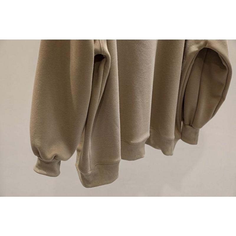 Herbst Winter Samt Verdicktes Rundhals Bedrucktes Sweatshirt Damen Einfaches Lockeres Oberteil