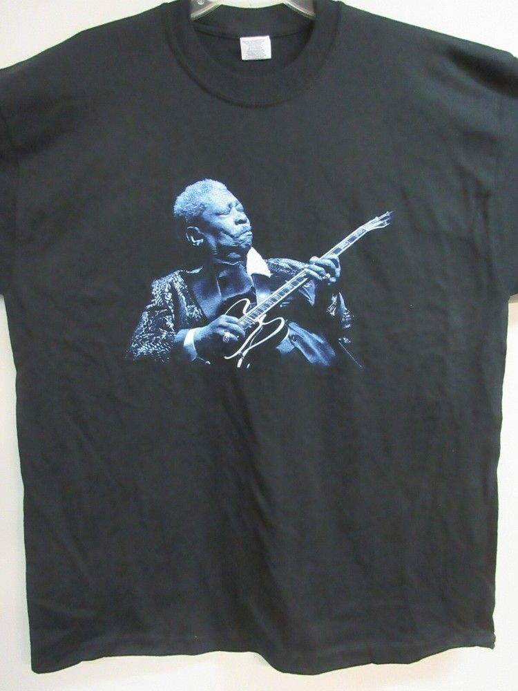 Unisex shirt Cotton Oversize Large Size B.B. KING OFFICIAL MERCH WORLDWIDE 2005 CONCERT MUSIC 2XL / XXL
