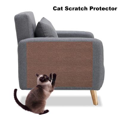 Kedi Tırmığı Mobilya Koruyucu Yapışkanlı Kedi Tırmalama Pedi Kanepe Koruyucu DIY Tırmanma Kedi Tırmalama Kanepe Koruyucu Kapalı Kedi için