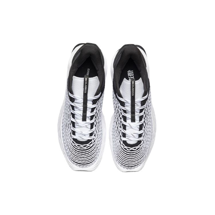 Li-Ning Essence KungFu Lite White Black Men Sneakers Standard-White AGBR013-1
