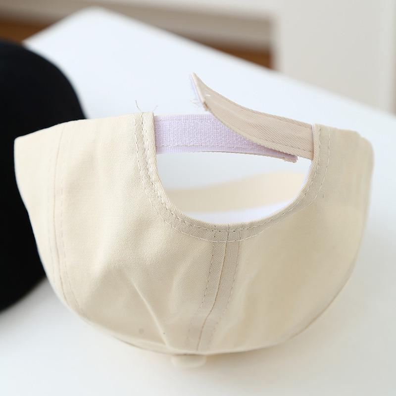 Cute Unisex Baby Cartoon Embroidery Beret - Korean Style Spring/Autumn Fashion Flat Cap