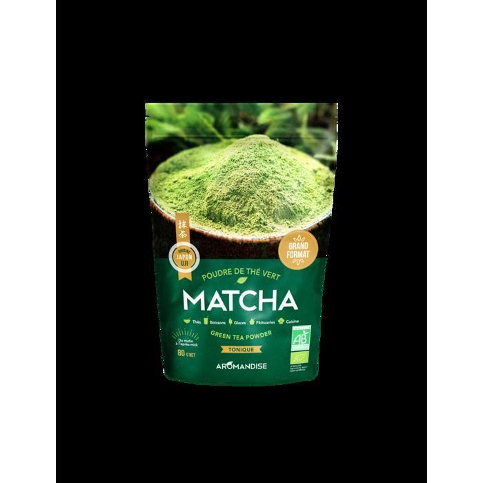 Thé vert matcha bio 80gr - Aromandise