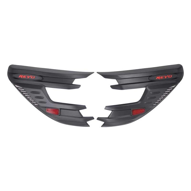 Für Toyota Hilux Revo Zubehör 2015 2016 2017 Body Kits Dekoration Schutz Matte Schwarz Abdeckung Tuning Auto JDM Auto