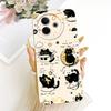 For Vivo Y39 Y300i 5G Phone Case Cute Rabbit Liquid Soft Silicone Bumber Shell For VivoY300i V2444A Capa Y 39 5G Back Cover