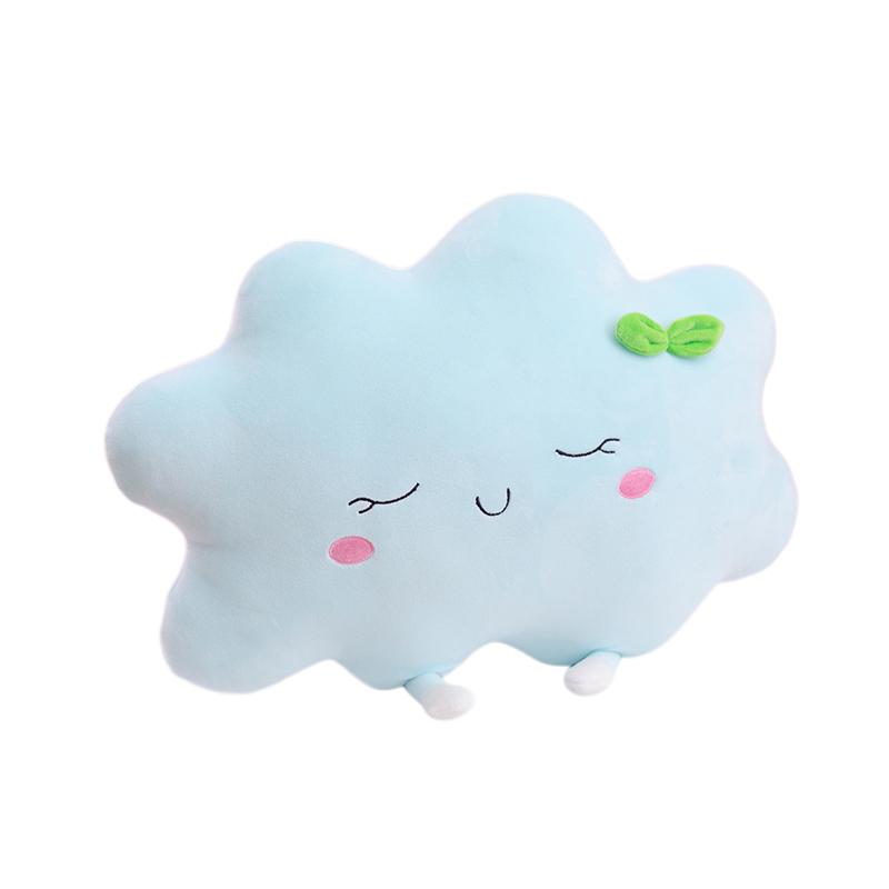 35~70cm Squishy Sonne Wolke Plüschkissen Gefüllt Ultra Weich Himmelkissen Auto Kopfkissen Sofa Stuhl Dekoration Geschenk About 35cm for car