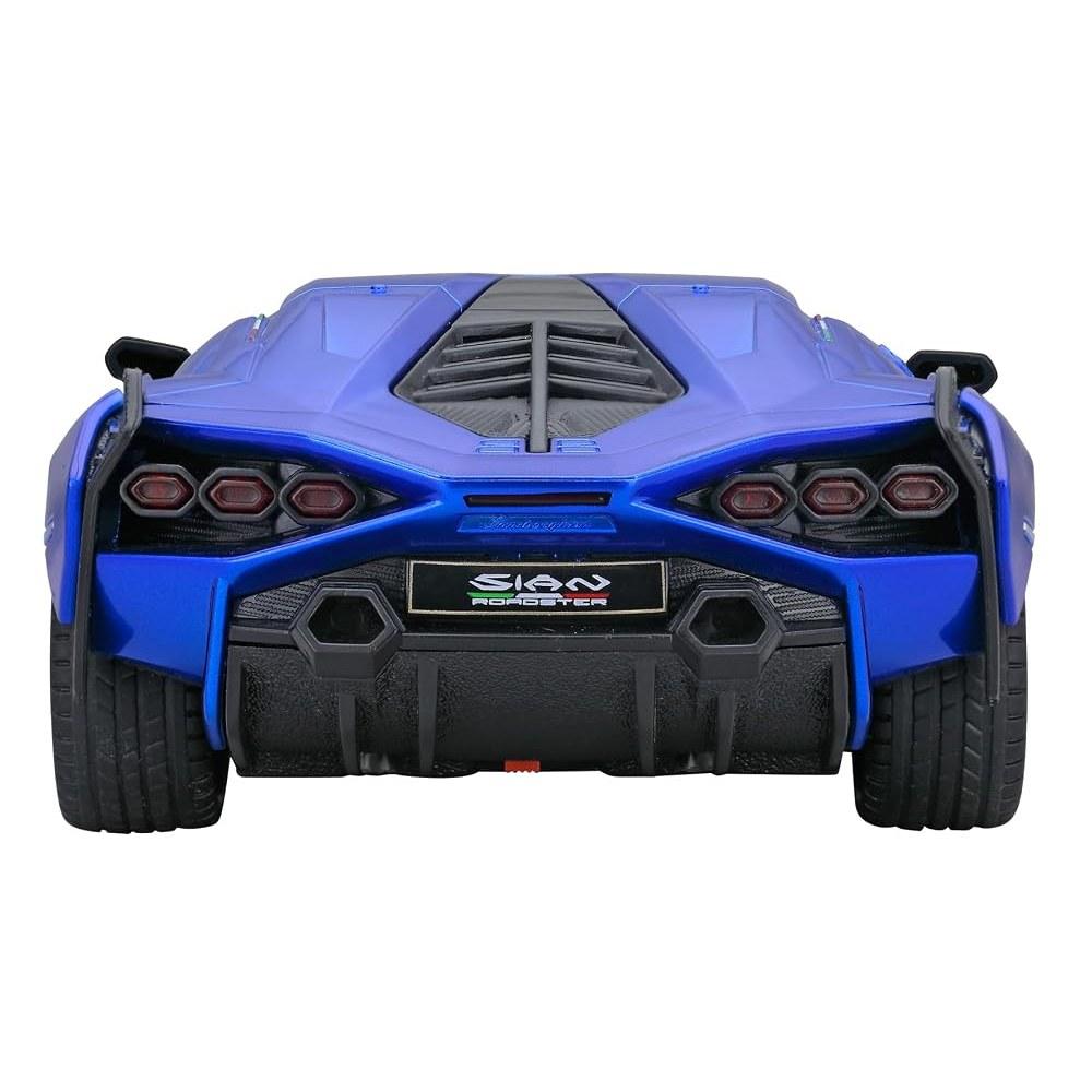 Happinet 1/24 R/C Lamborghini Sian Blue Model Car