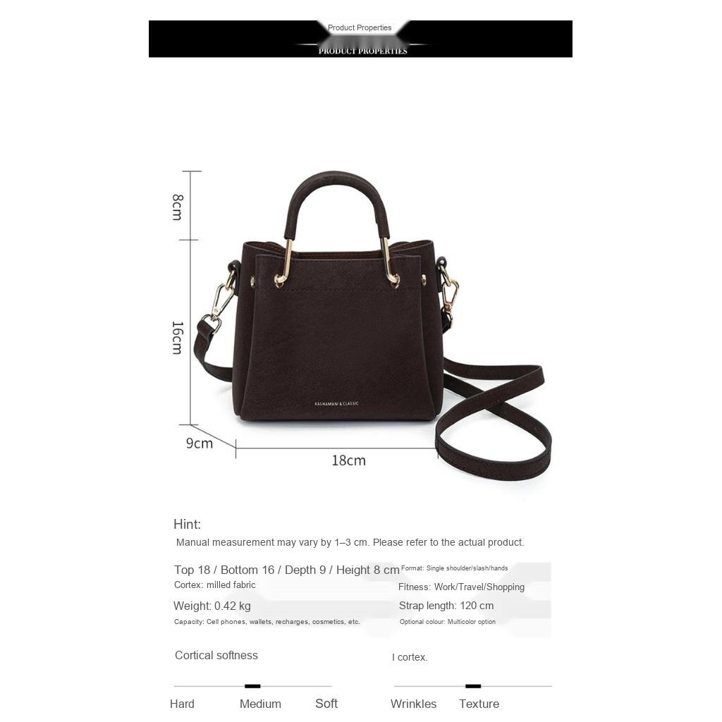 Handbag Women Milled fabric Detachable Shoulder Strap Daily Commute