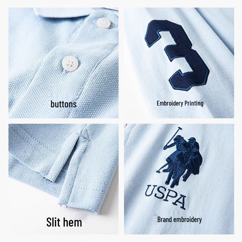 U.S. POLO ASSN. Men's Long Sleeve Business Casual Polo Shirt