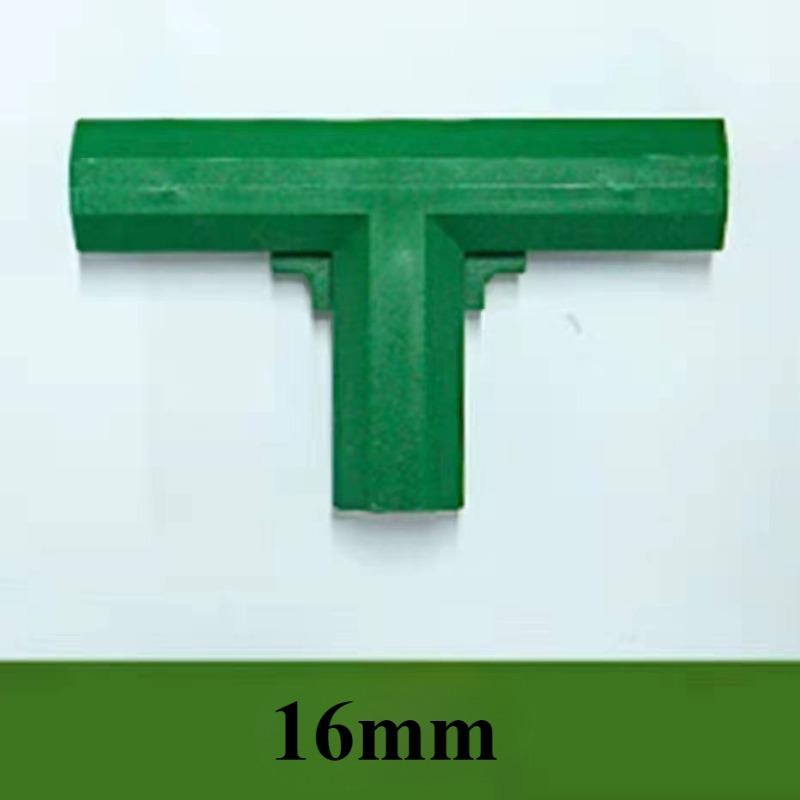 1/2/4PCS Gardening Plant Stakes Plastic Edging Corner Connection Accessories Greenhouse Plant Frame Connectors