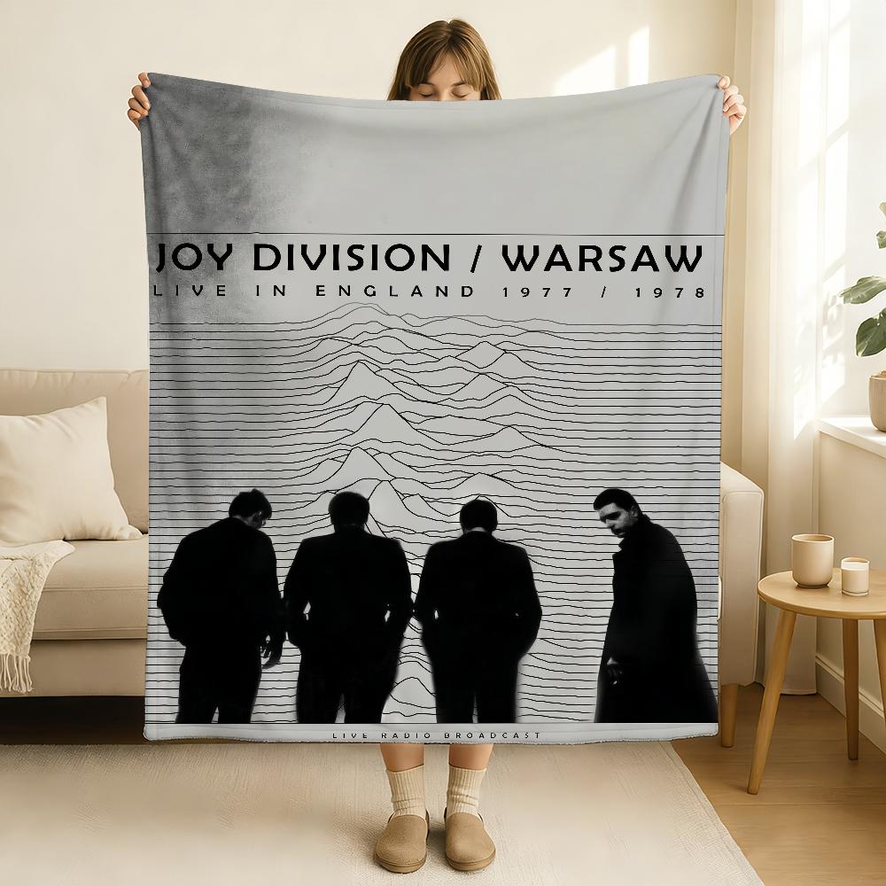 Rock Band J Joy D Division Koc Miękki i Przyjazny dla Skóry Na Kanapę Łóżko Drzemki Narzuta Na Łóżko Koc na Wszystkie Pory Roku