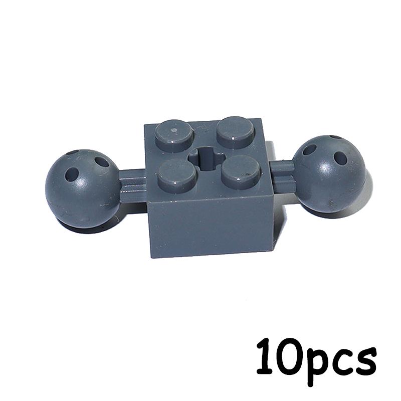 Bausteine Technische Teile 2x2 Mit Kugelgelenk Steine auf beiden Seiten Verbinder Achsloch Stein Spielzeug 17114 57908