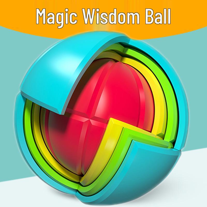 Qiyi Stereoscopic 3D Puzzle Ball: Children s Educational Toy & Creative Rubik s Cube for Enhancing Spatial Intelligence