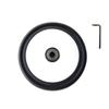 Front Rear Wheels PU Tyre Side Cover Stroller Wheels Screw Clip Type Wheel Axle  Accessories