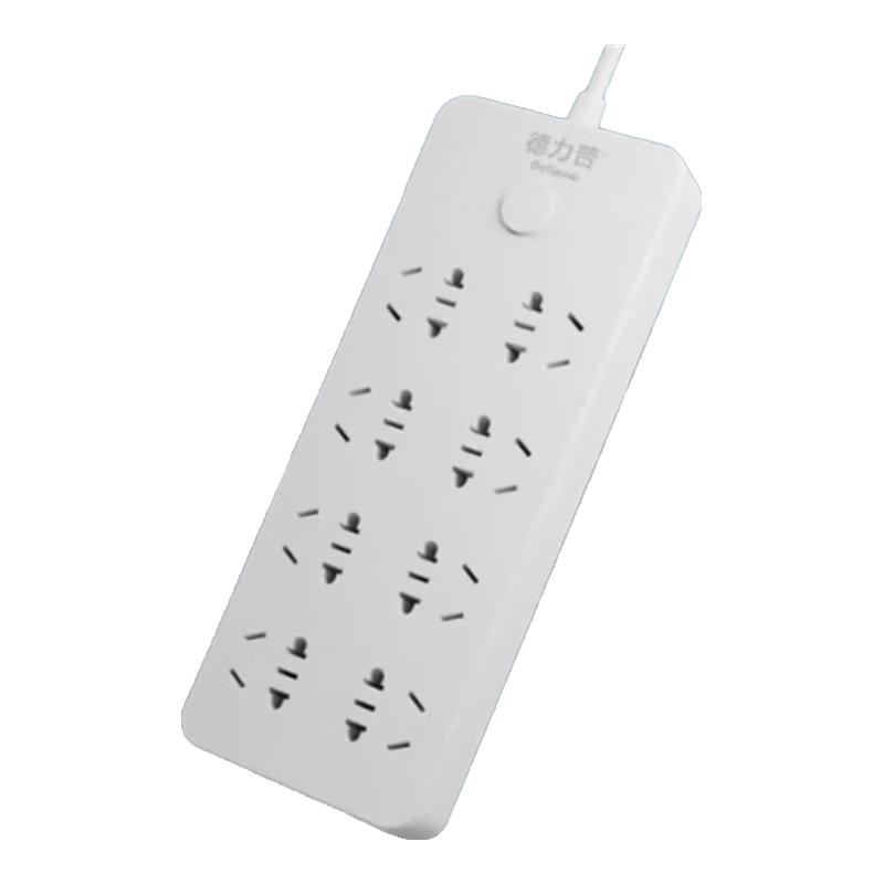 Delipu 8-Outlet Power Strip with Master Switch
