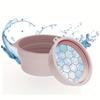 Collapsible Silicone Face Ice Bath Tray Cold Therapy For Facial Puffiness Portable Cryo Skin Tool Travel Beauty Bowl Facial Tool