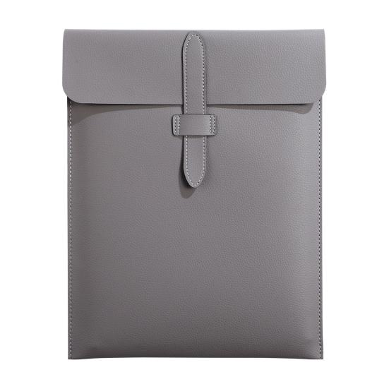 Document Bag Faux Leather Lightweight Portable Document Storage Organizer Scratch-Resistant Waterproof Document Case