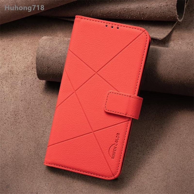 Кожаный кошелек-книжка для Realme 11 11X 12 Pro Plus 14X C53 C55 C71 C75 4G 5G Слот для карт Держатель Задняя крышка