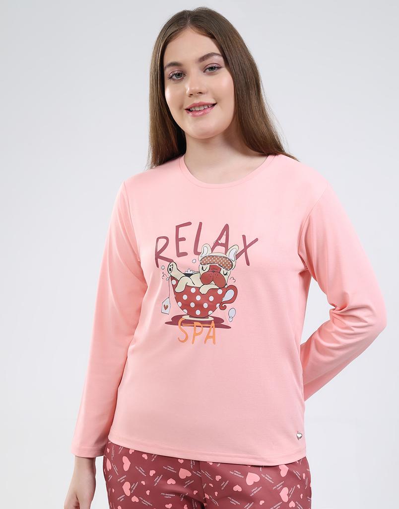 MONTE CARLO Women Round Neck Full Sleeve Lower Set