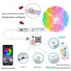 5V 5050RGB Colorful Music Rhythm Light Strip with Voice Control