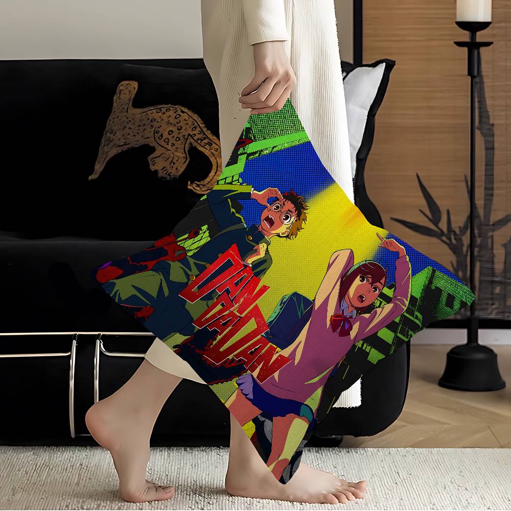 

Anime Dandadan Cushion Cover Polyester Sofa Cushions Decorative Throw Pillows Home Decoration Pillowcover 30x30 cm