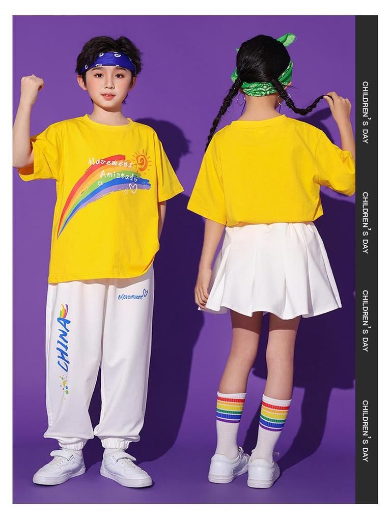 Kindergarten Rainbow Choir & Cheerleading Performance Uniform