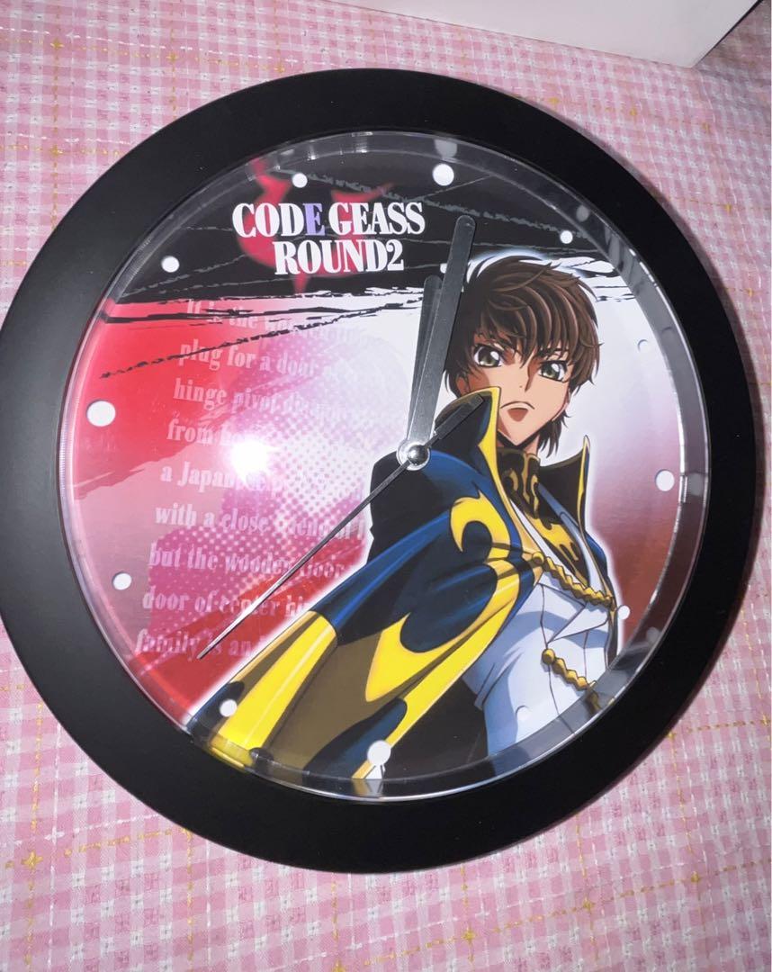 

[USED] Code Geass: Lelouch of the Rebellion Suzaku Kururugi Wall Clock