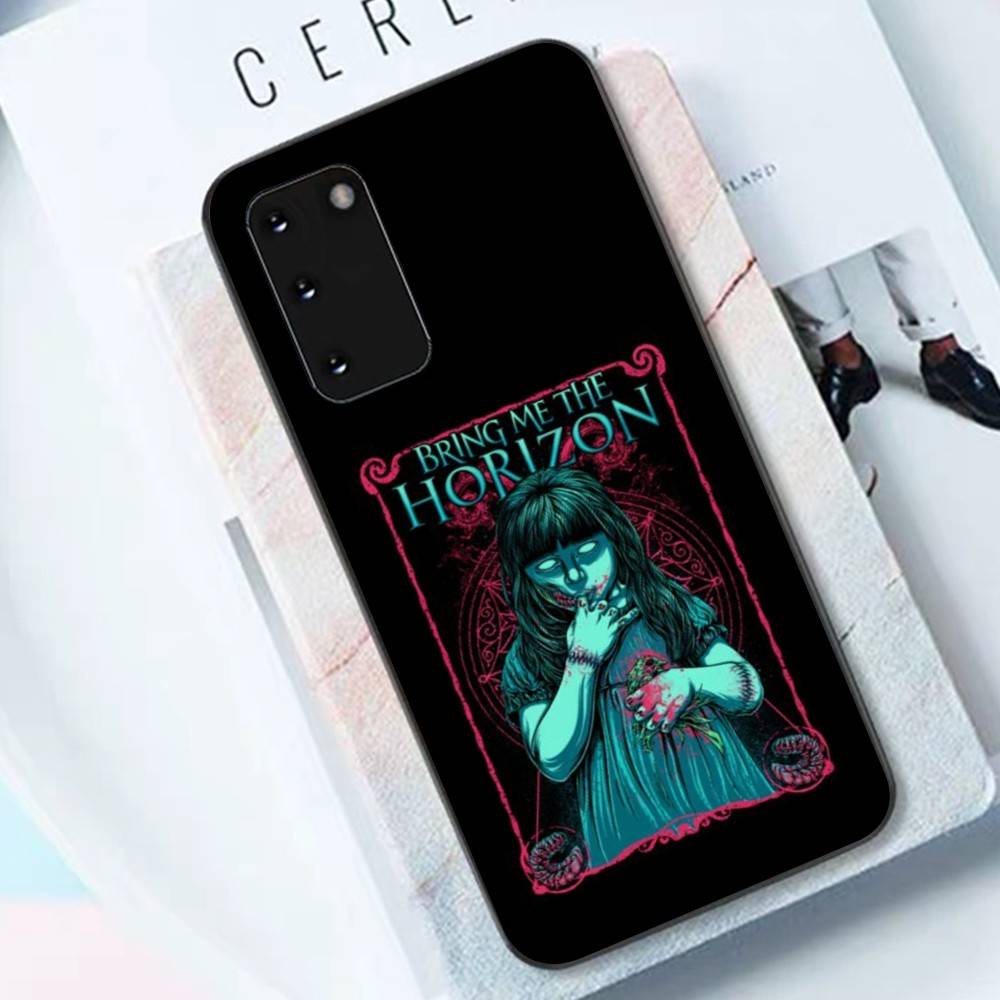 Bring Me The BMTH Horizon Phone Case For Samsung S 24 Fe 25 Ultra Plus 20 Lite 21 30 22 23 24 22 Ultra 5G Fundas