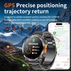 Outdoor GPS Sports Smart Watch Men Built in GPS Compass 5ATM Waterproof Bluetooth Call HD AMOLED Screen Fitness Smartwatch