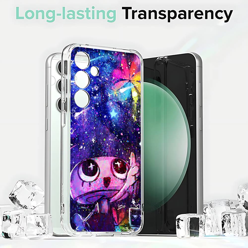 D-Dandys Game W-World Phone Case Silicone For Samsung S30,23,21,22,20 FE lite,S10,9,PIus Note20ultra Soft Transparent