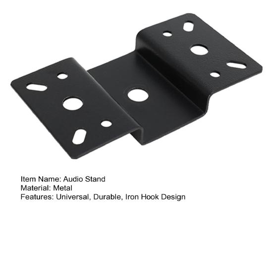 Audio Stand Ceiling Mounting Bracket for Safe Stable Iron Hook Hanging Plate Speaker Suspension Universal Speaker