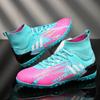 New high-top football shoes, men's AG long nails artificial turf TF broken nails training children's men's and women's sneakers