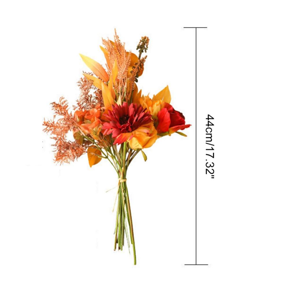 Simulation Flowers Artificial Plants for Fall Autumn Thanksgiving Day