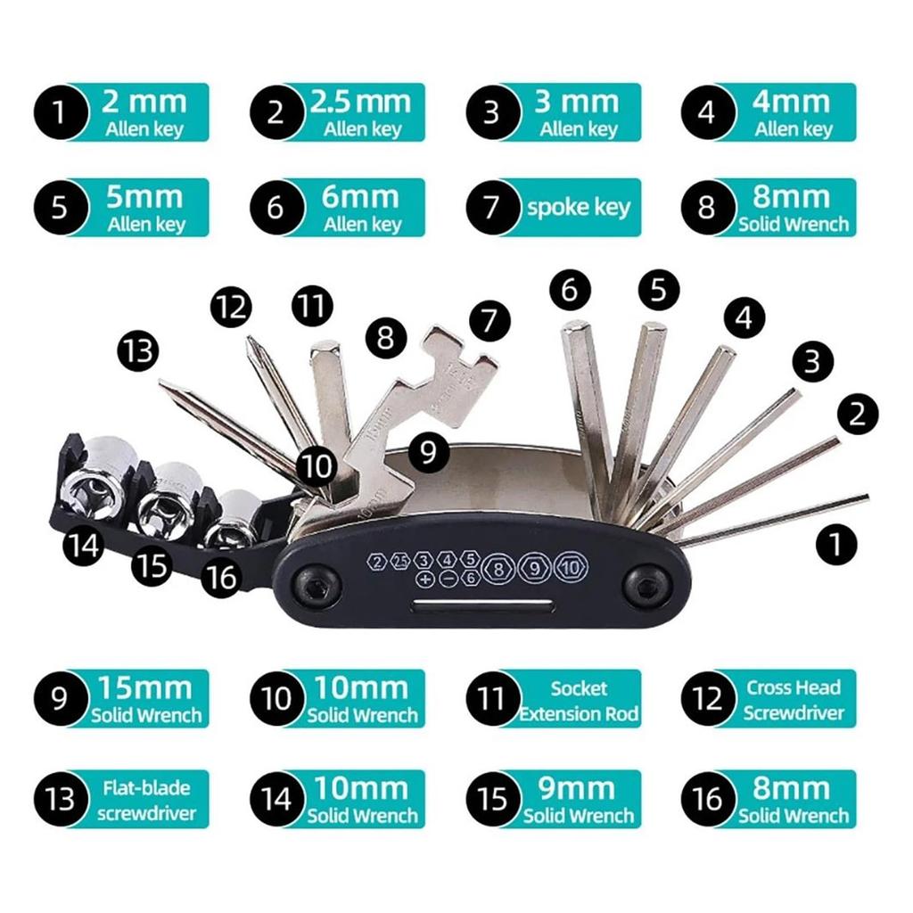 Repair Tools Driver Set for B&W R1200R R1200RS R1200RT R1200 S SE ST R 1200 R RS RT (Black2)